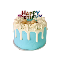 Load image into Gallery viewer, 4 Inch Drip Birthday Cake
