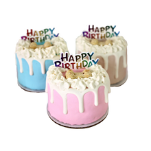 Load image into Gallery viewer, 4 Inch Drip Birthday Cake
